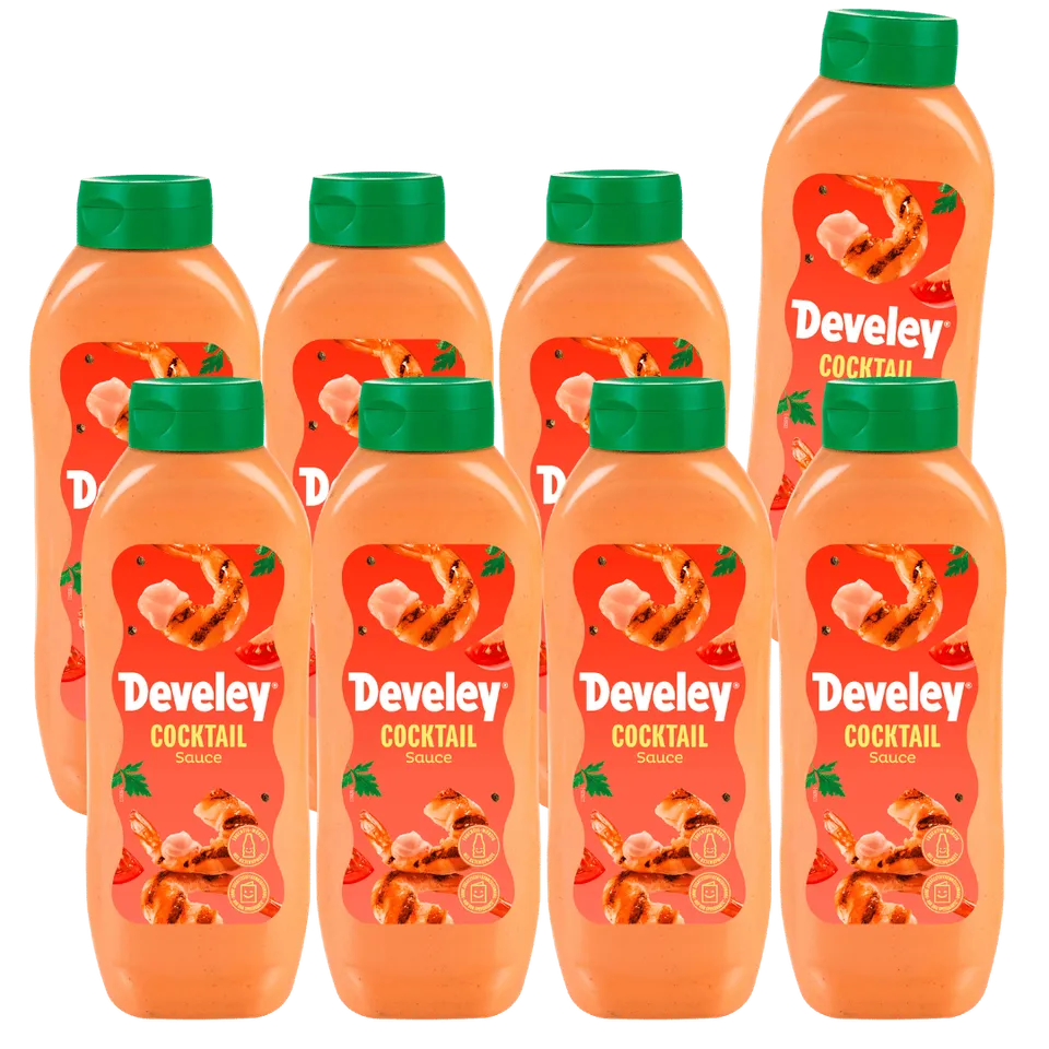 develey-cocktail-sauce-8x-875-ml-flasche-multipack image 1