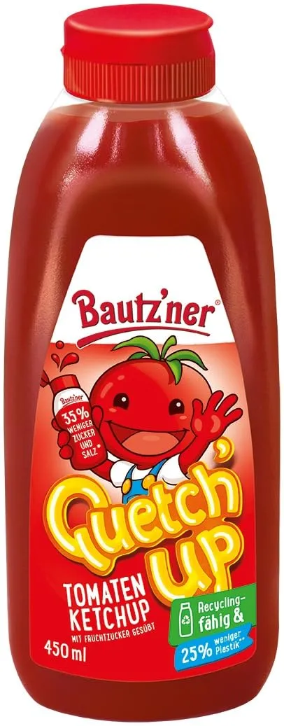 bautz-ner-quetch-up-tomaten-ketchup-450-ml-f-r-kinder image 1