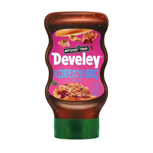 develey-korean-style-bbq-sauce-300ml-flasche image 1