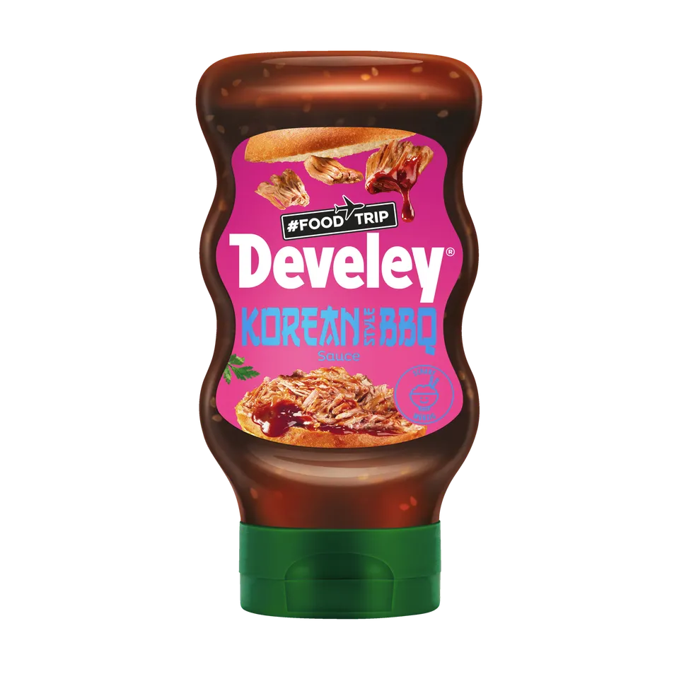 develey-korean-style-bbq-sauce-300ml-flasche image 1