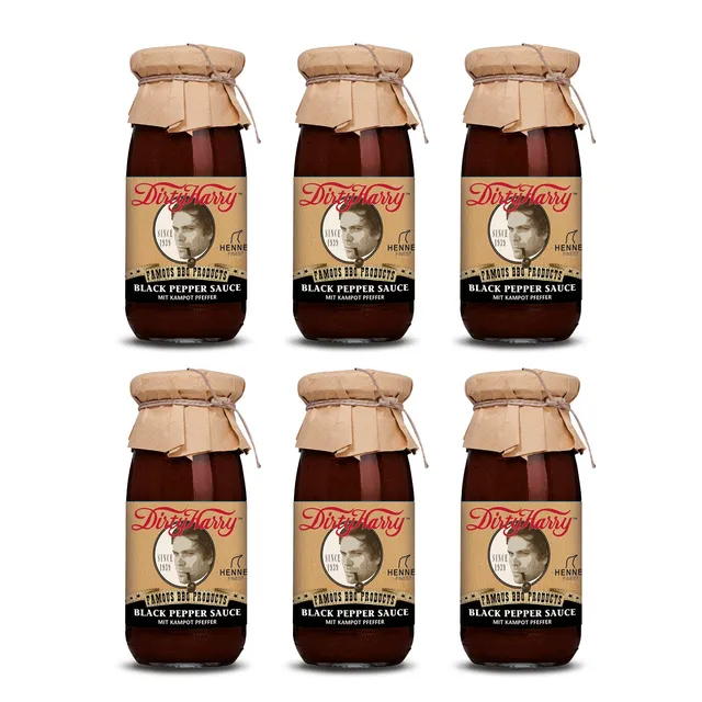 m-nchner-kindl-senf-dirtyharry-black-pepper-bio-sauce-vorteilspaket-6x image 1