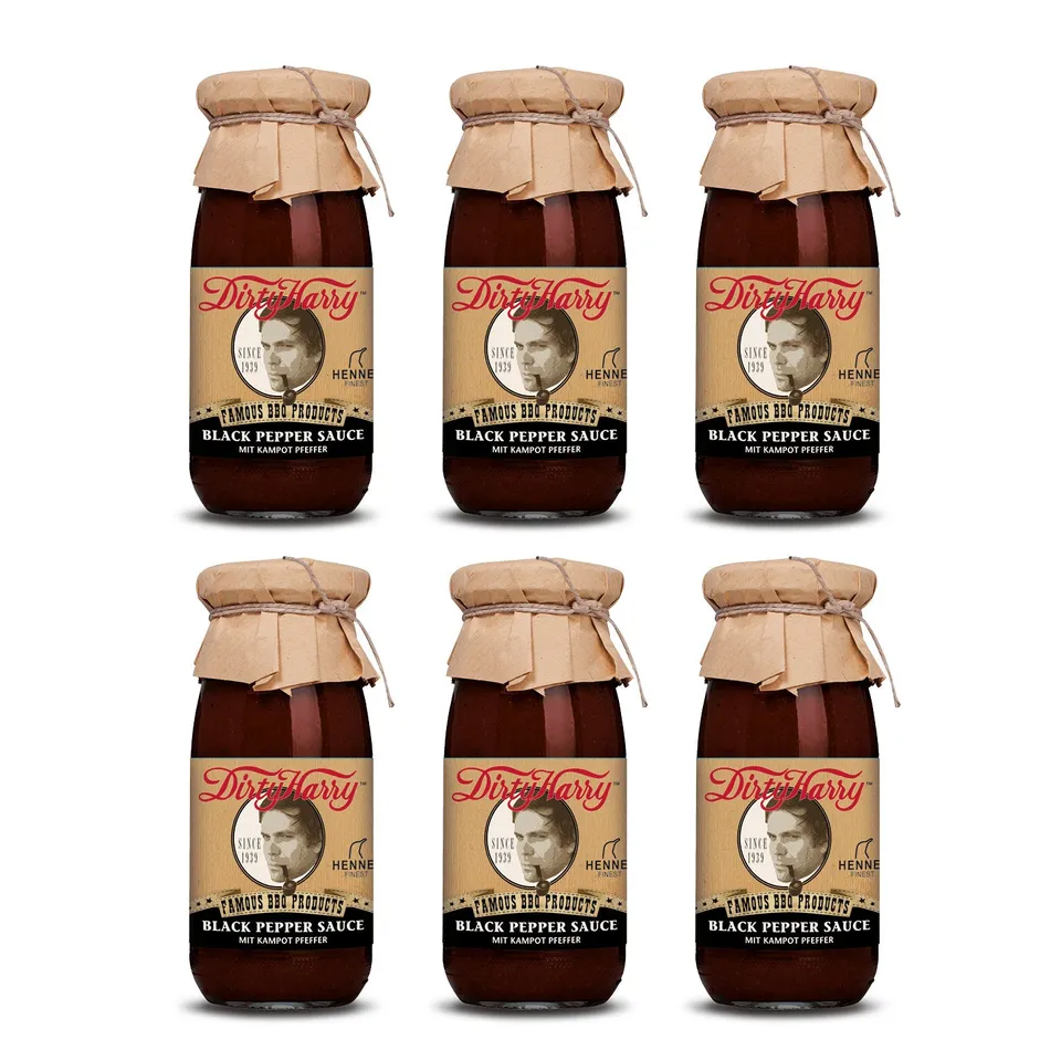 m-nchner-kindl-senf-dirtyharry-black-pepper-bio-sauce-vorteilspaket-6x image 1