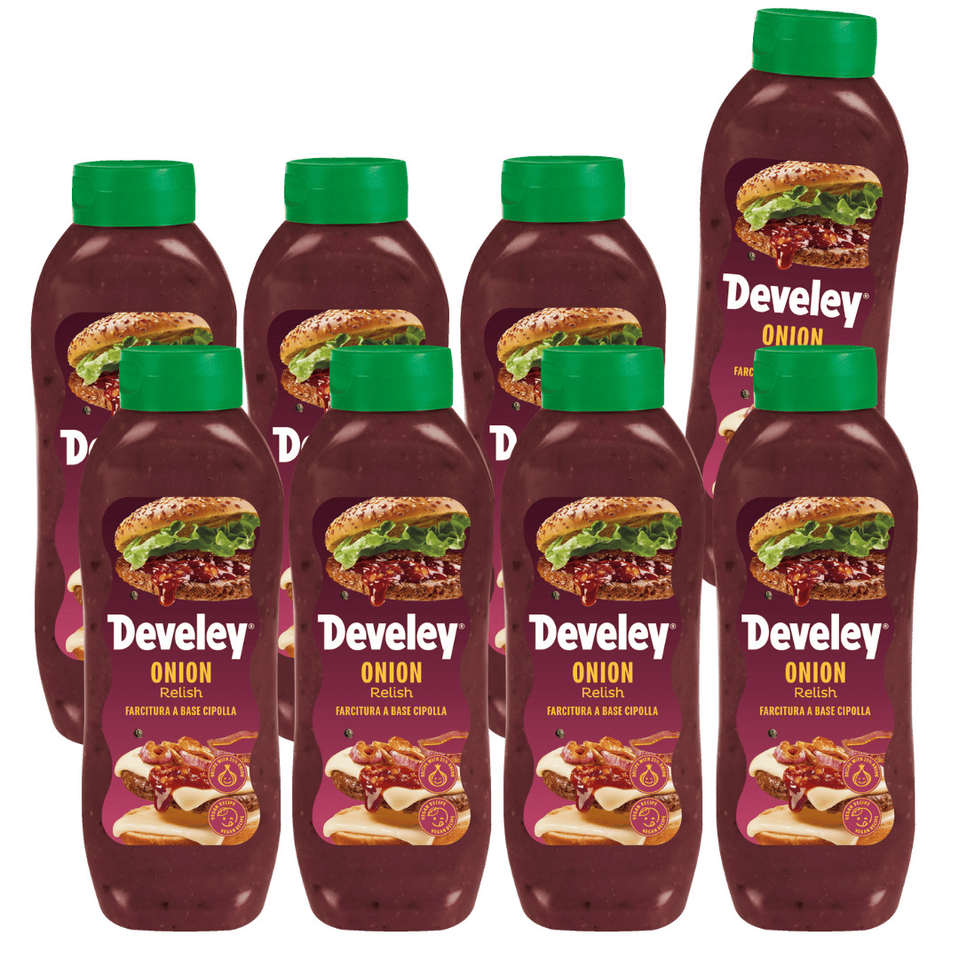 develey-onion-relish-8x-875-ml-flasche image 1