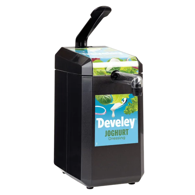 develey-dispenser-mit-etikett-joghurt-dressing-f-r-5-kg-beutel image 1