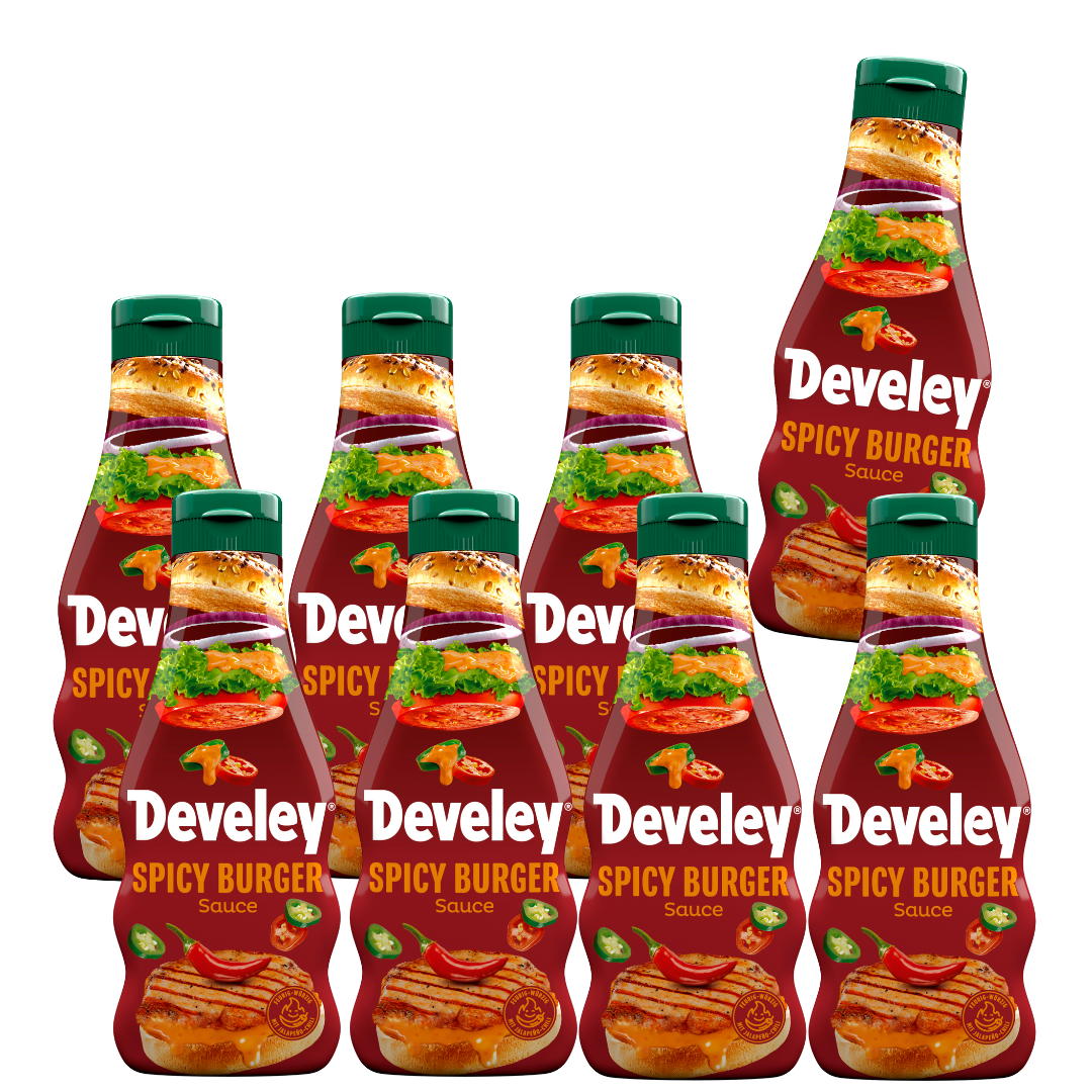 develey-spicy-burger-sauce-8x-250-ml-multipack-mit-jalapeno image 1
