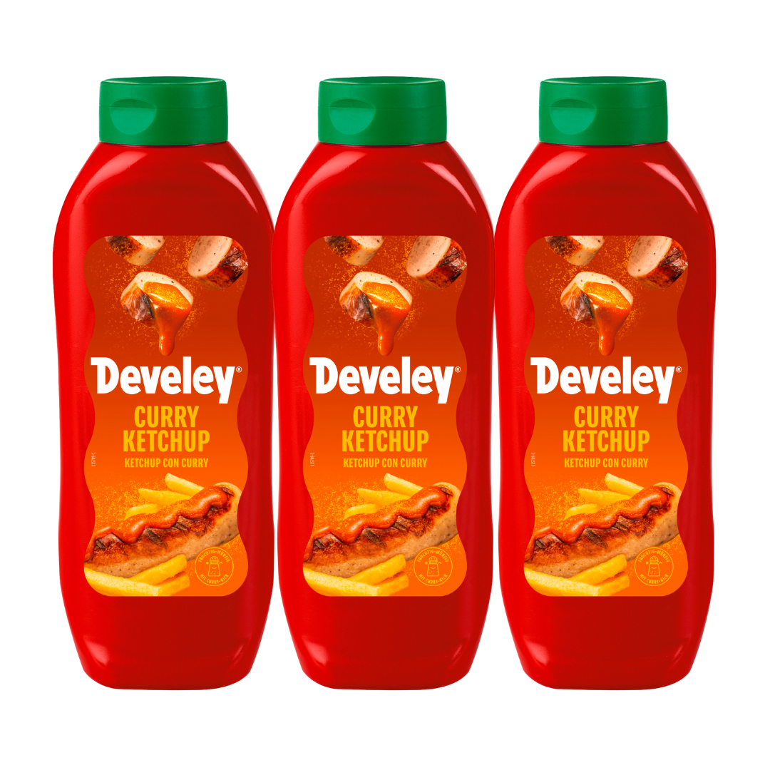develey-curry-ketchup-3x-875-ml-gro-flasche-multipack image 1