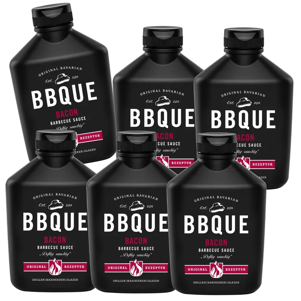 bbque-bayrische-barbecue-sauce-bacon-6x400ml image 1