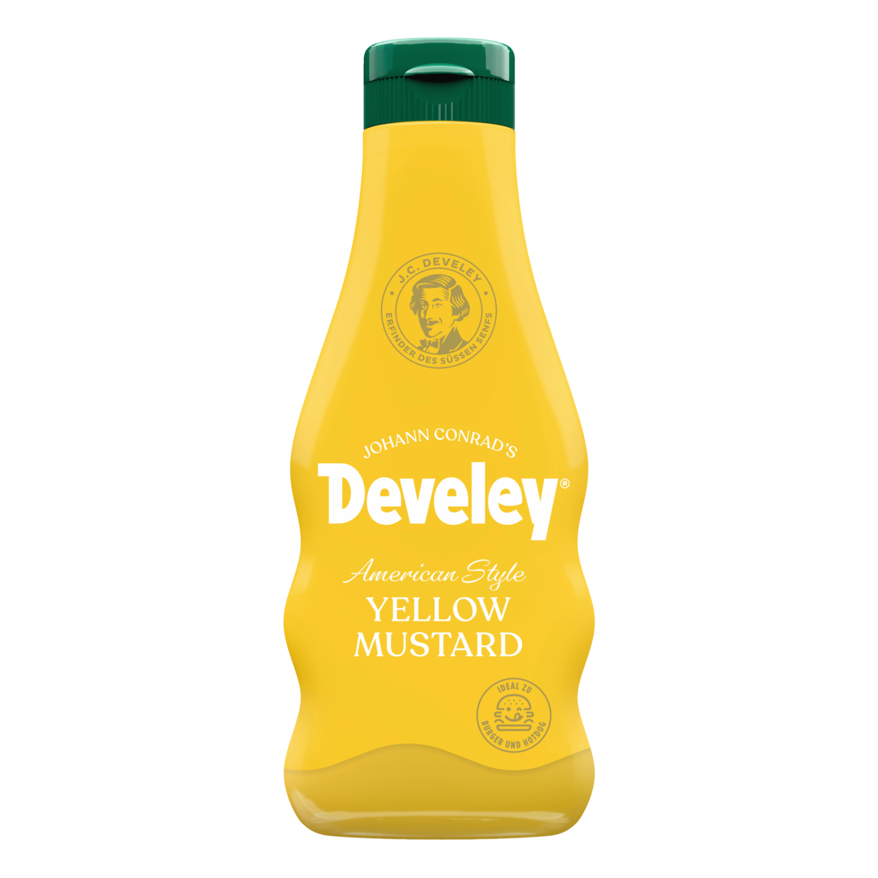 develey-american-style-yellow-mustard-250-ml-squeeze-flasche image 1