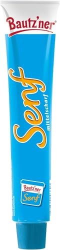 bautz-ner-senf-mittelscharf-tube-kult-senf-mit-blauem-deckel image 4