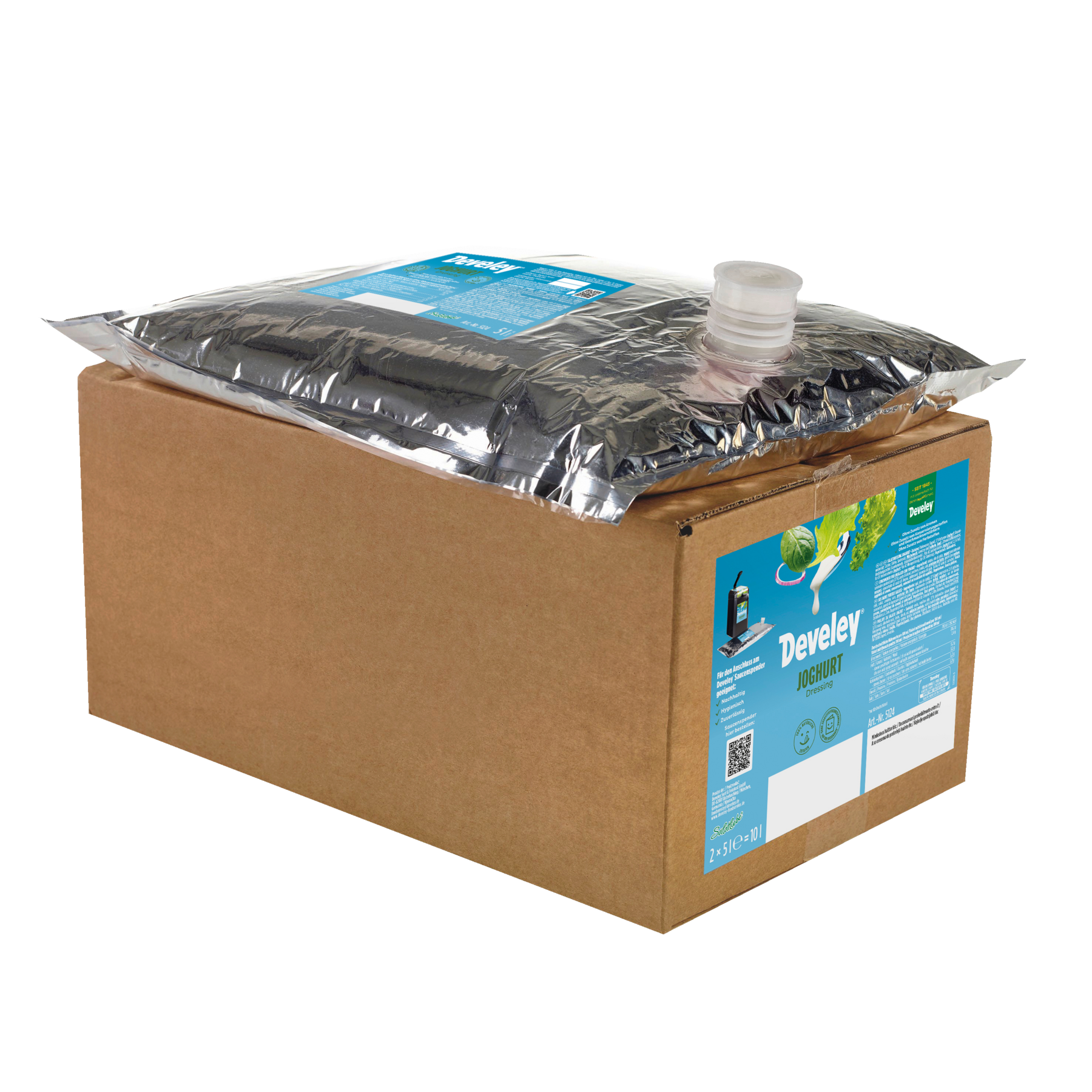 develey-joghurt-dressing-beutel-f-r-saucenspender-2x-5-l-nachf-llpack image 1