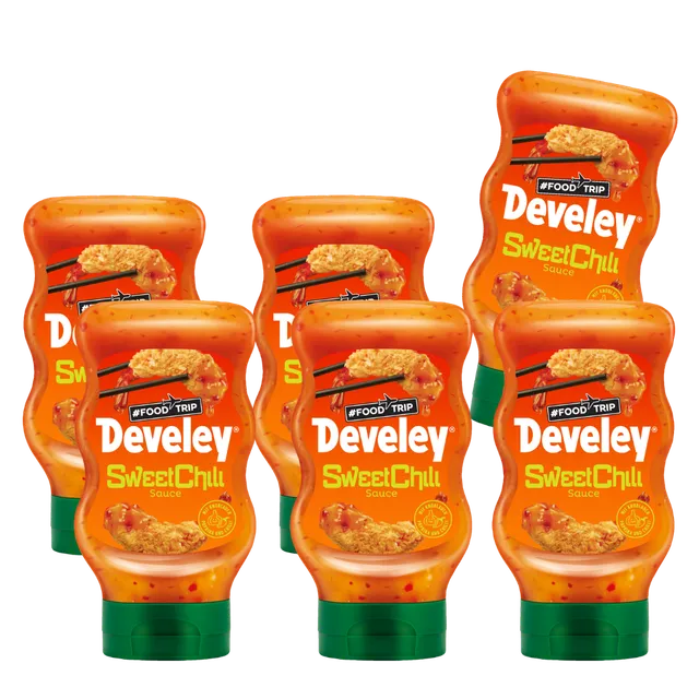 develey-sweet-chili-sauce-6x-300-ml-multipack-foodtrip image 1