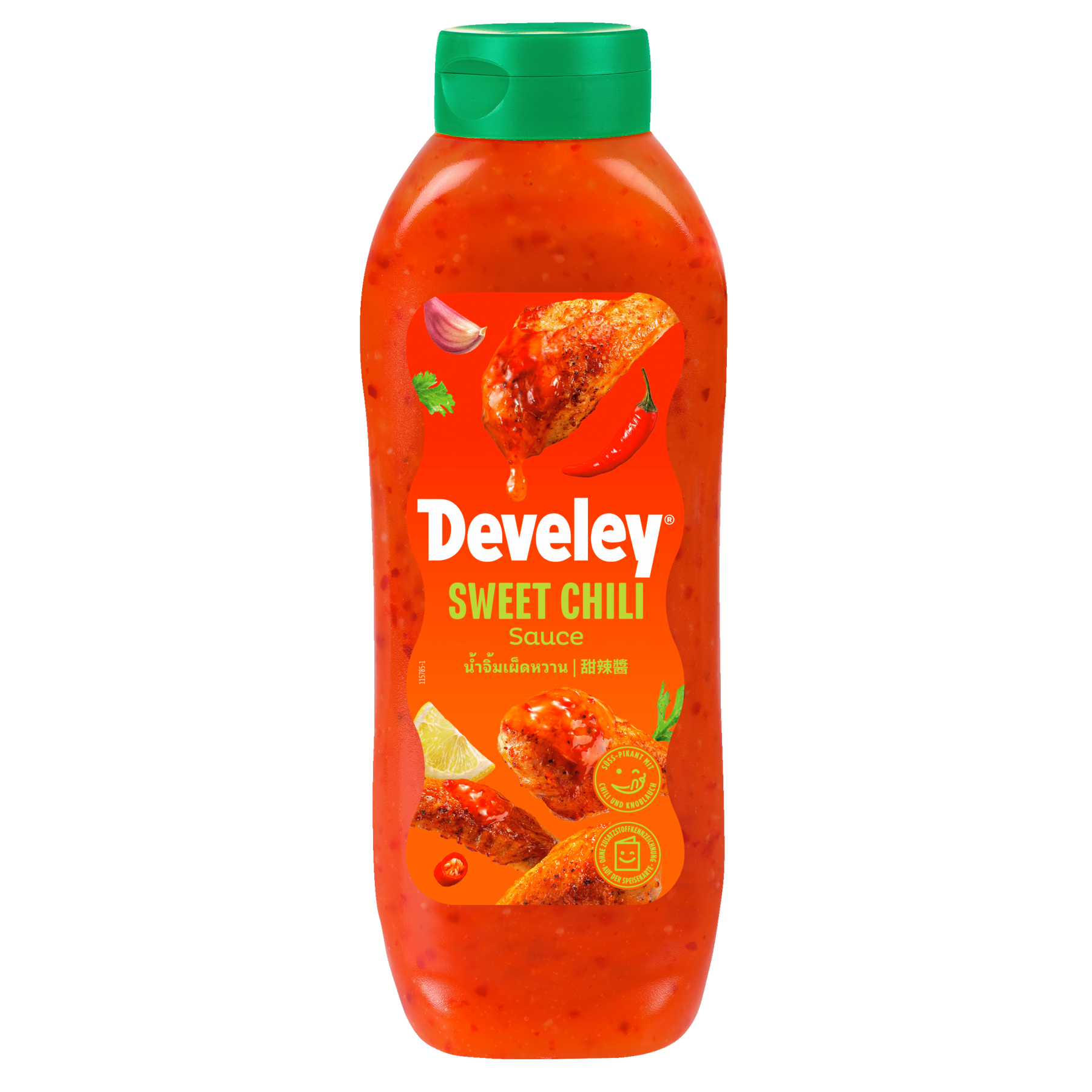 develey-sweet-chili-sauce-875-ml-gro-flasche-sauce image 1