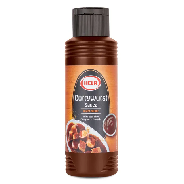 hela-currywurst-sauce-leicht-pikant-300ml image 1