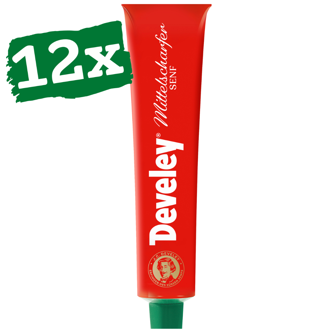 develey-senf-mittelscharf-12x-200-ml-tube image 1