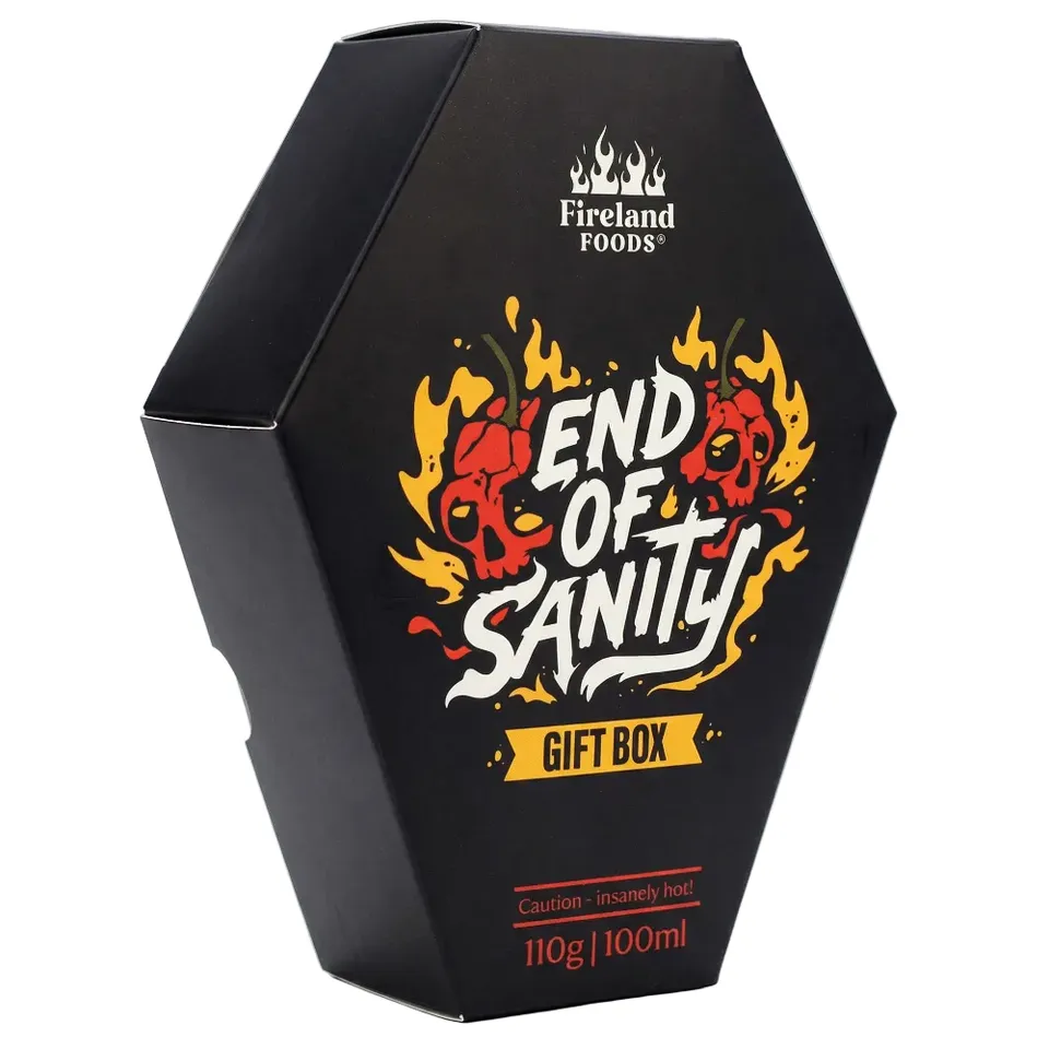 fireland-foods-end-of-sanity-collector-edition-hot-sauce-100ml-sarg-box image 1