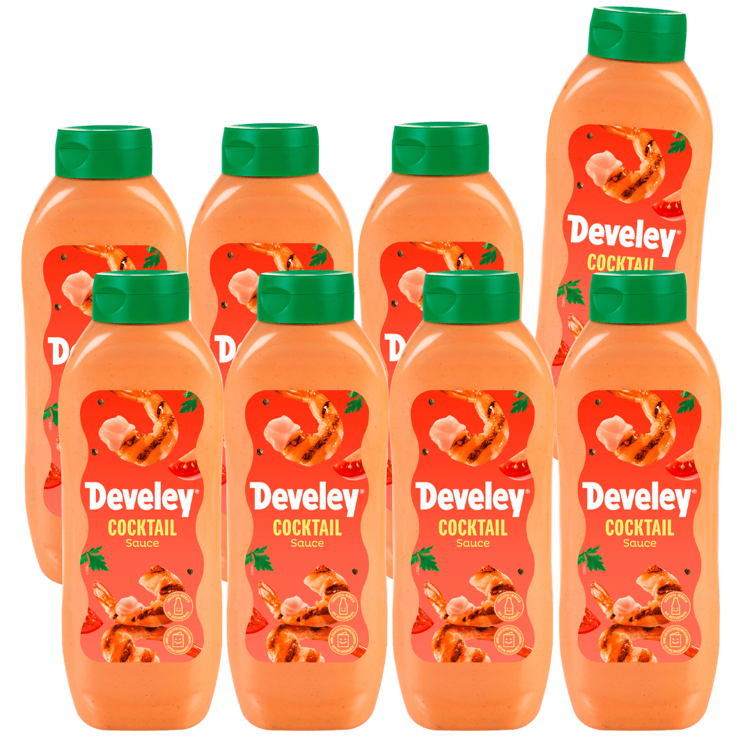 develey-cocktail-sauce-8x-875-ml-flasche-multipack image 1