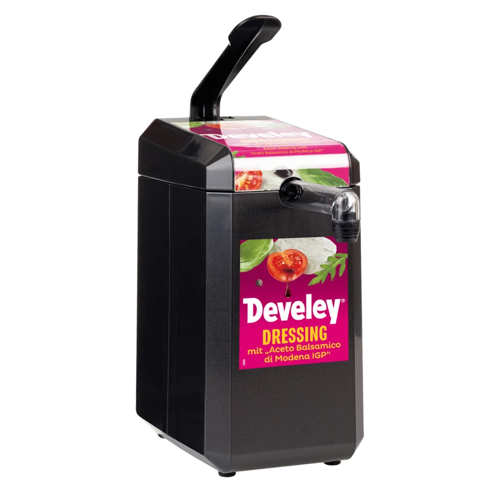 develey-dispenser-mit-etikett-balsamico-dressing-f-r-5-kg-dispenserbeutel image 1