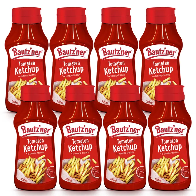 bautz-ner-tomaten-ketchup-8x500-ml-squeeze-vorratspack image 1
