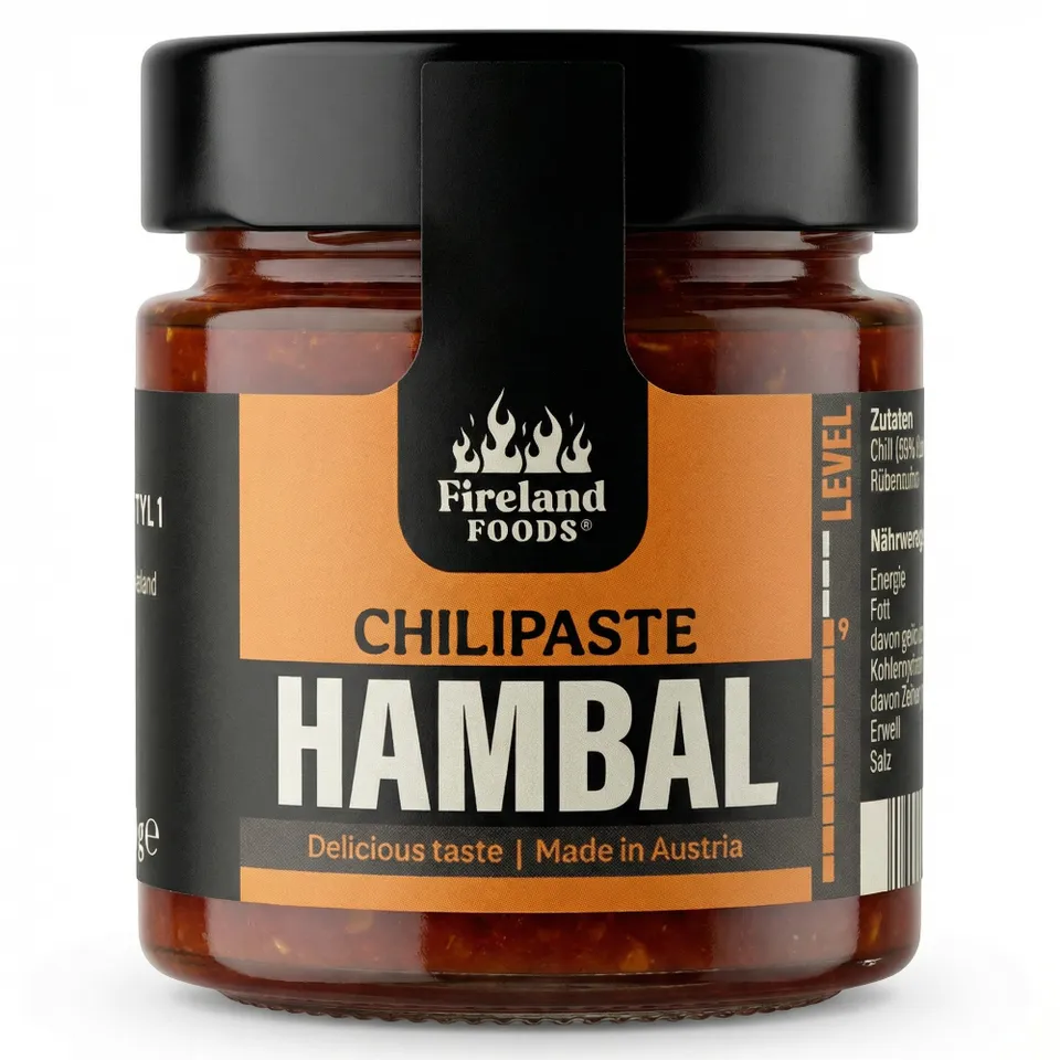 fireland-foods-hambal-chilipaste-140g-habanero-paste-sch-rfe-9-12 image 1