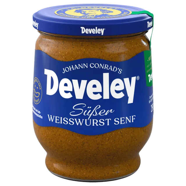 develey-original-m-nchner-wei-wurst-senf-250-ml-glas image 1