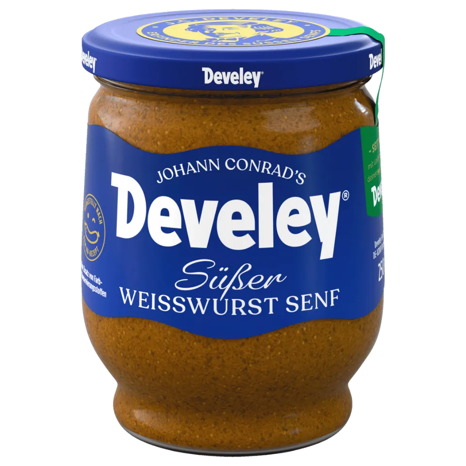 develey-original-m-nchner-wei-wurst-senf-250-ml-glas image 1