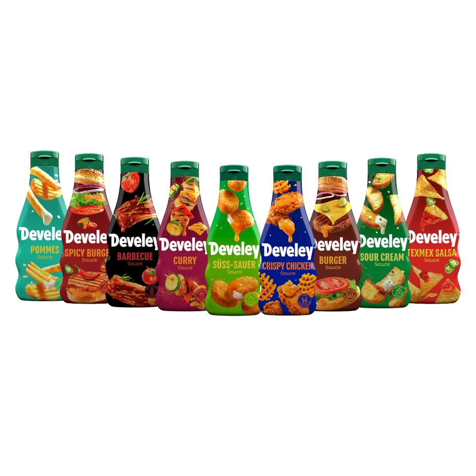 develey-all-you-can-dip-set-9x-250-ml-saucen-mix image 1