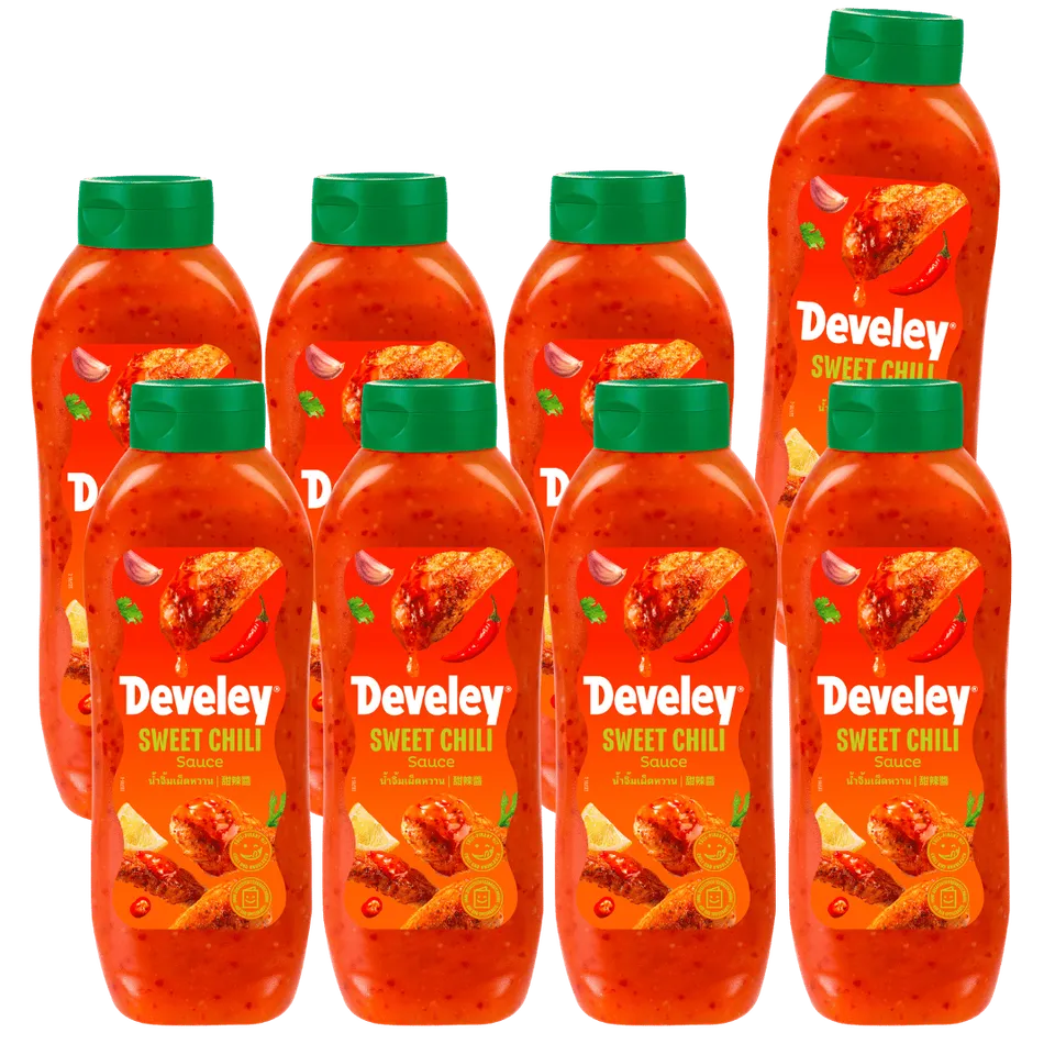 develey-sweet-chili-sauce-8x-875-ml-gro-flaschen image 1