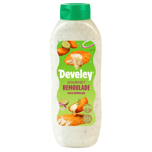 develey-gourmet-remouladen-sauce-875-ml-flasche-vegan image 1