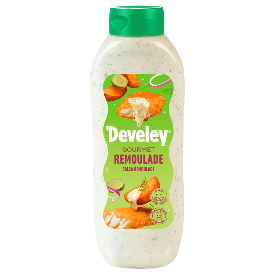 develey-gourmet-remouladen-sauce-875-ml-flasche-vegan image 1