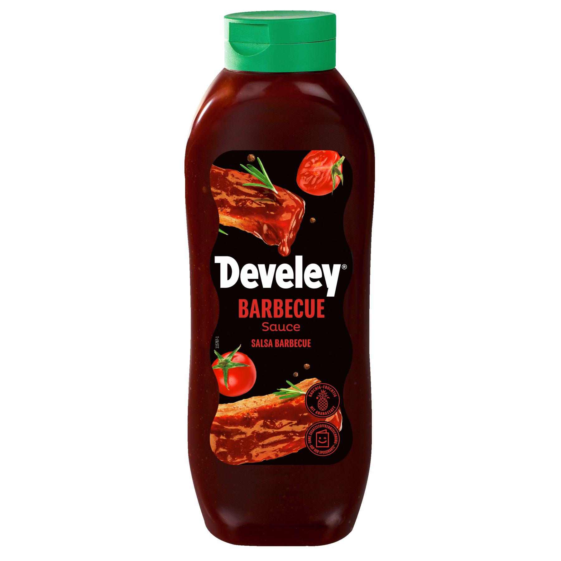 develey-barbecue-sauce-875-ml-flasche-rauchig image 1