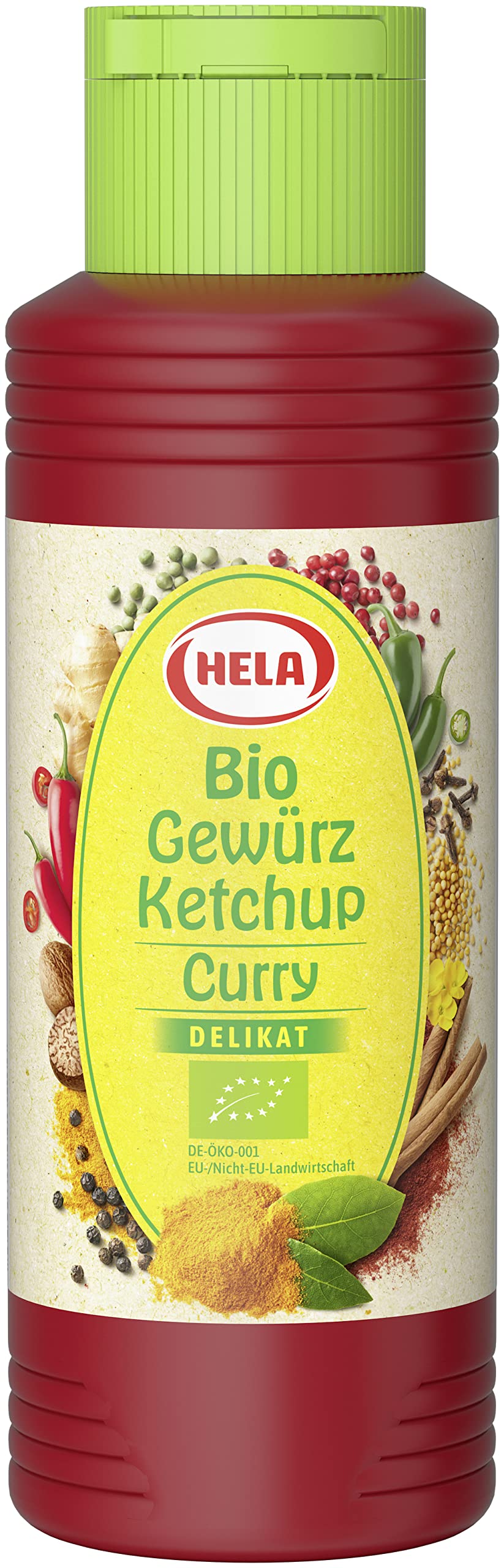 hela-bio-gew-rz-ketchup-curry-delikat-300-ml image 1