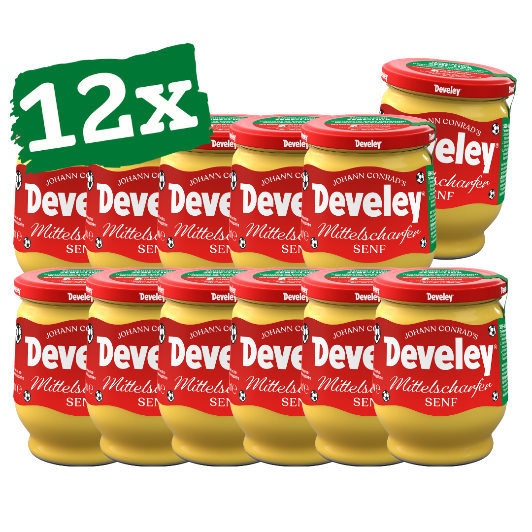 develey-senf-mittelscharf-senf-liga-edition-12x-250-ml-glas image 1