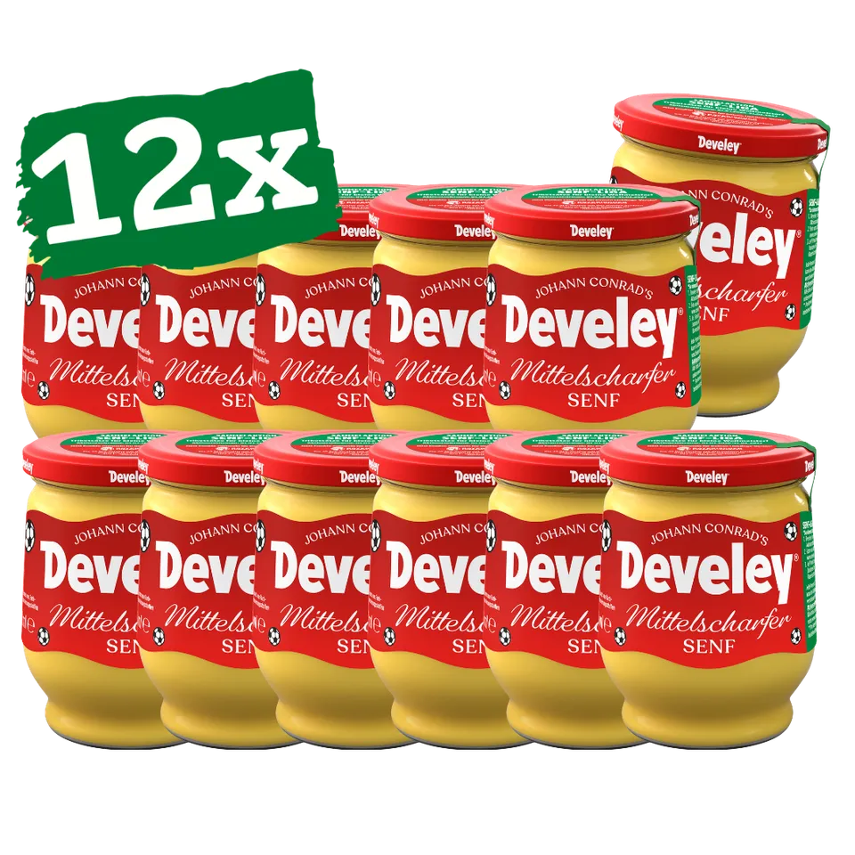 develey-senf-mittelscharf-senf-liga-edition-12x-250-ml-glas image 1
