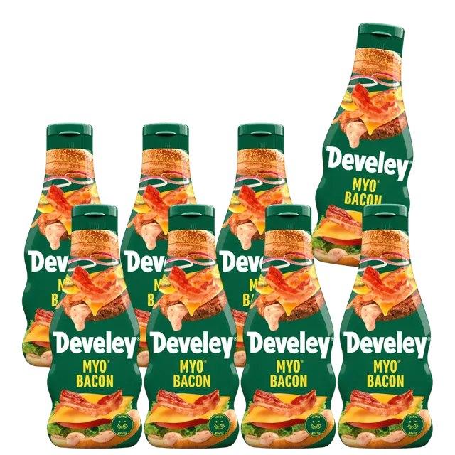 develey-myo-bacon-mayonnaise-8x-235-ml-flasche image 1