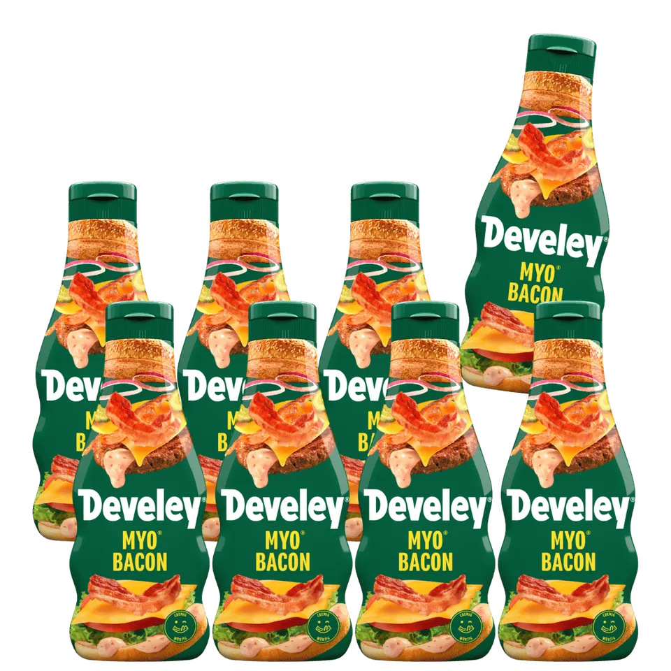 develey-myo-bacon-mayonnaise-8x-235-ml-flasche image 1