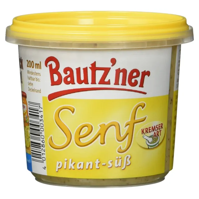 bautz-ner-pikant-s-er-senf-kremser-art-200ml image 1