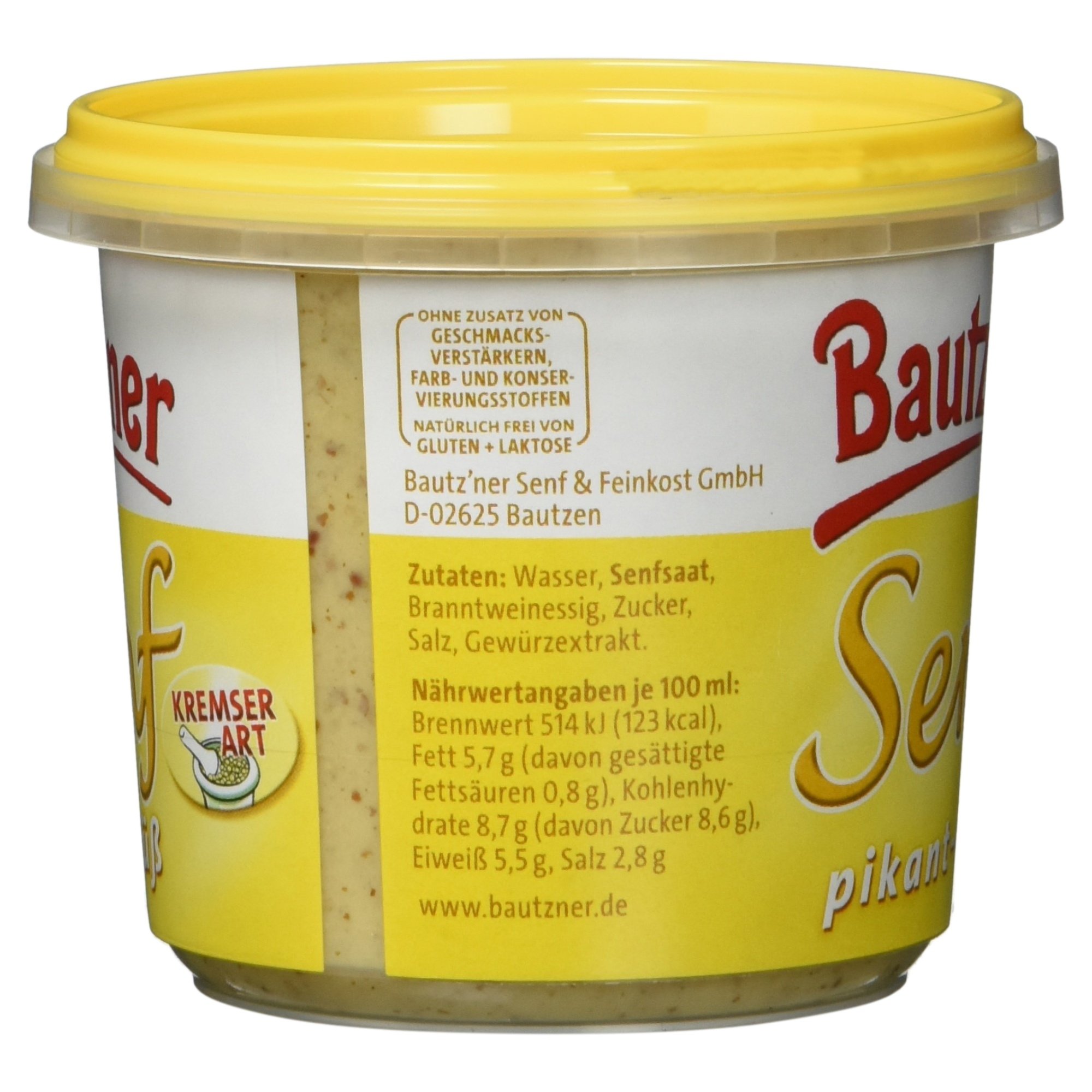 bautz-ner-pikant-s-er-senf-kremser-art-200ml image 2
