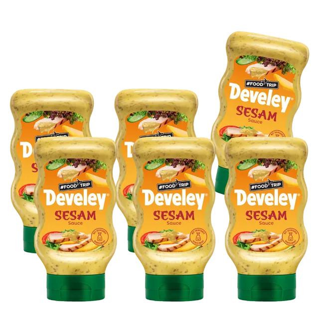 develey-sesam-sauce-6x-300-ml-flasche-foodtrip-sauce image 1