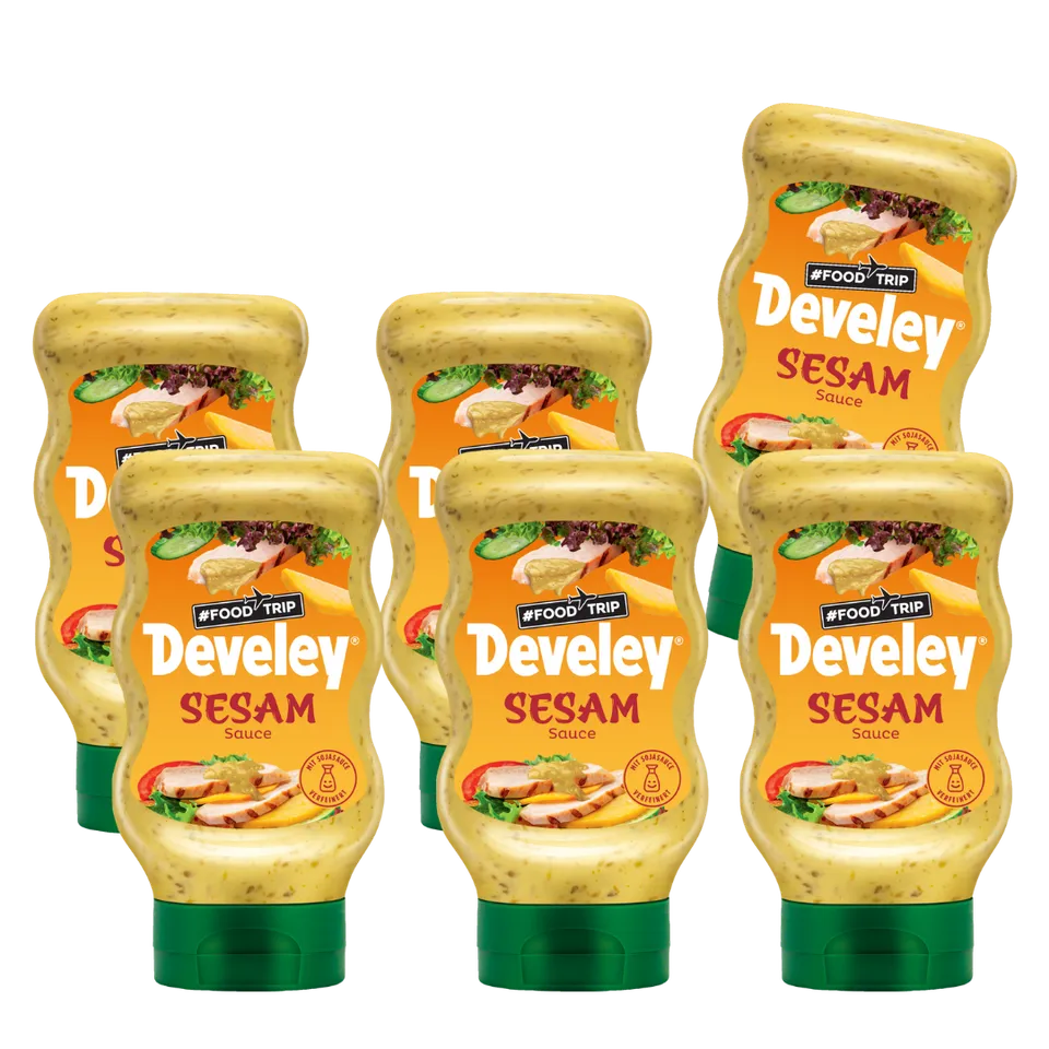 develey-sesam-sauce-6x-300-ml-flasche-foodtrip-sauce image 1