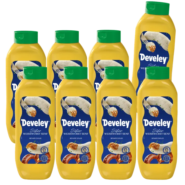 develey-original-m-nchner-wei-wurstsenf-8x-875-ml image 1