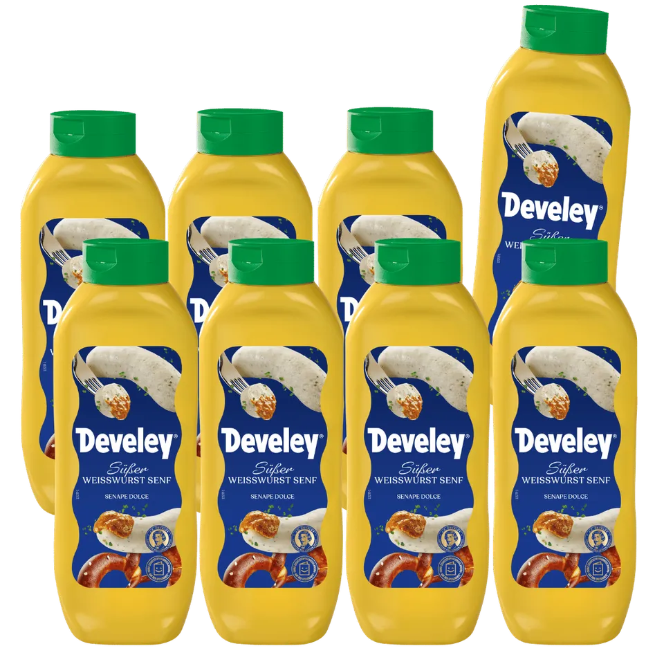 develey-original-m-nchner-wei-wurstsenf-8x-875-ml image 1