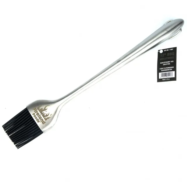 fireland-foods-grillpinsel-30-cm-edelstahl-mit-abnehmbaren-borsten image 1