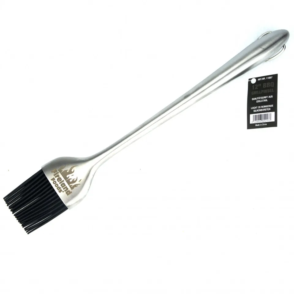fireland-foods-grillpinsel-30-cm-edelstahl-mit-abnehmbaren-borsten image 1