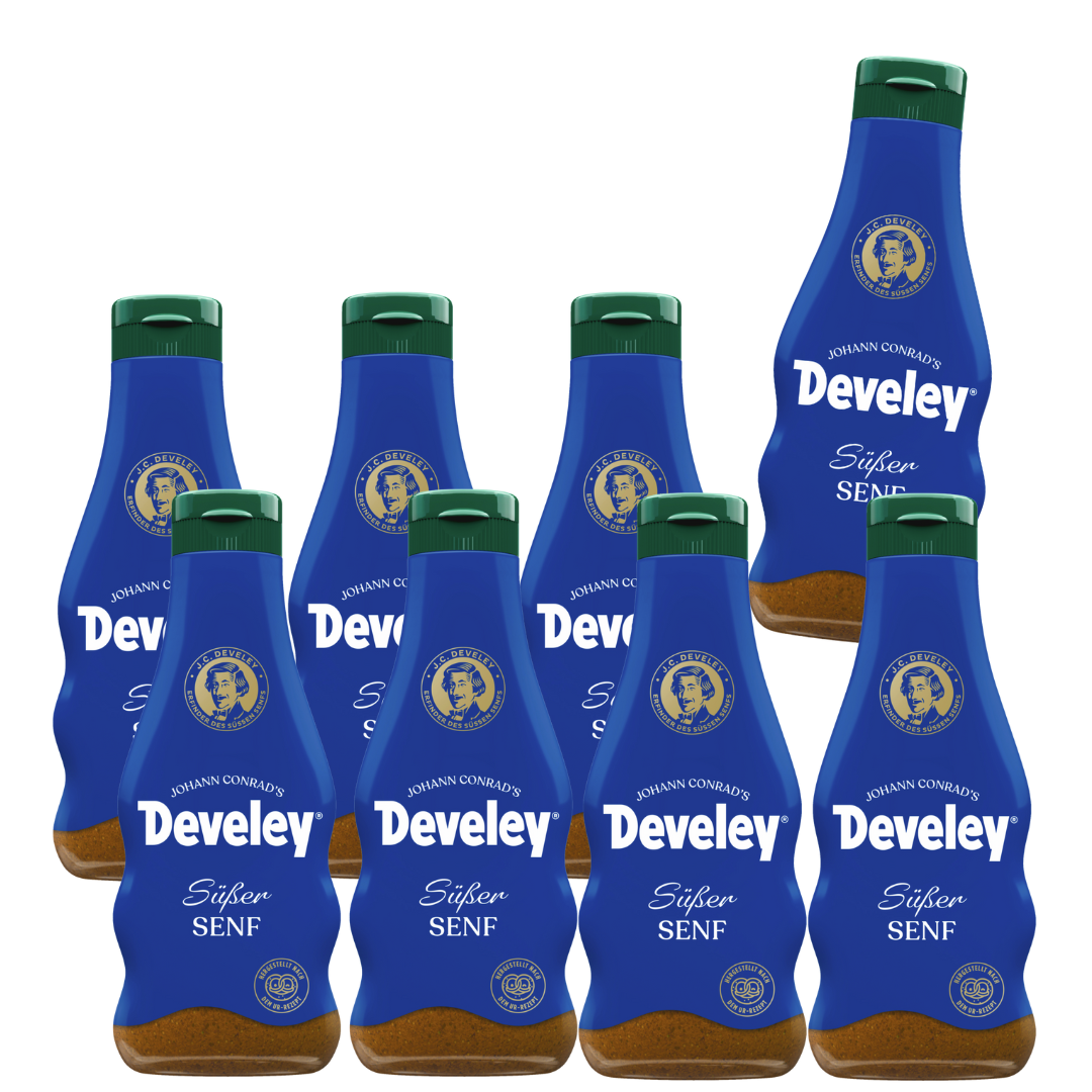 develey-original-m-nchner-wei-wurst-senf-s-er-senf-8x-250-ml-squeeze image 1