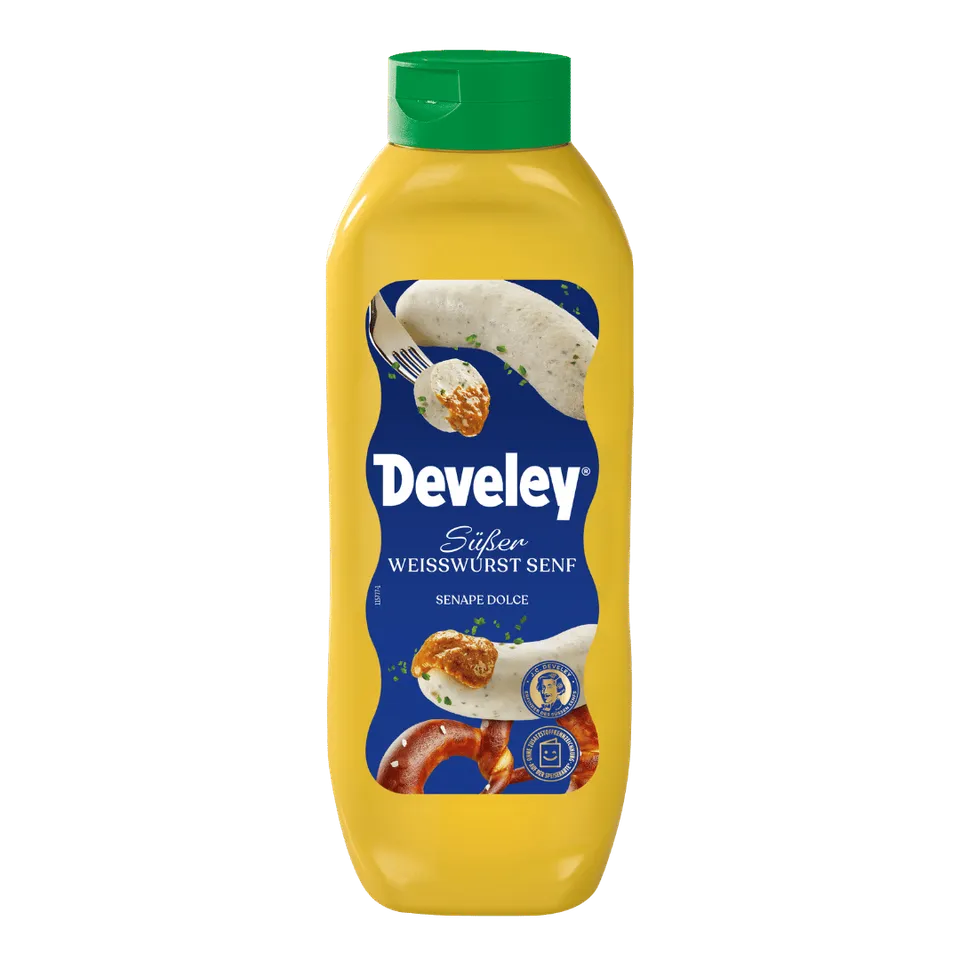 develey-original-m-nchner-wei-wurstsenf-s-er-senf-875-ml-gro-flasche image 1