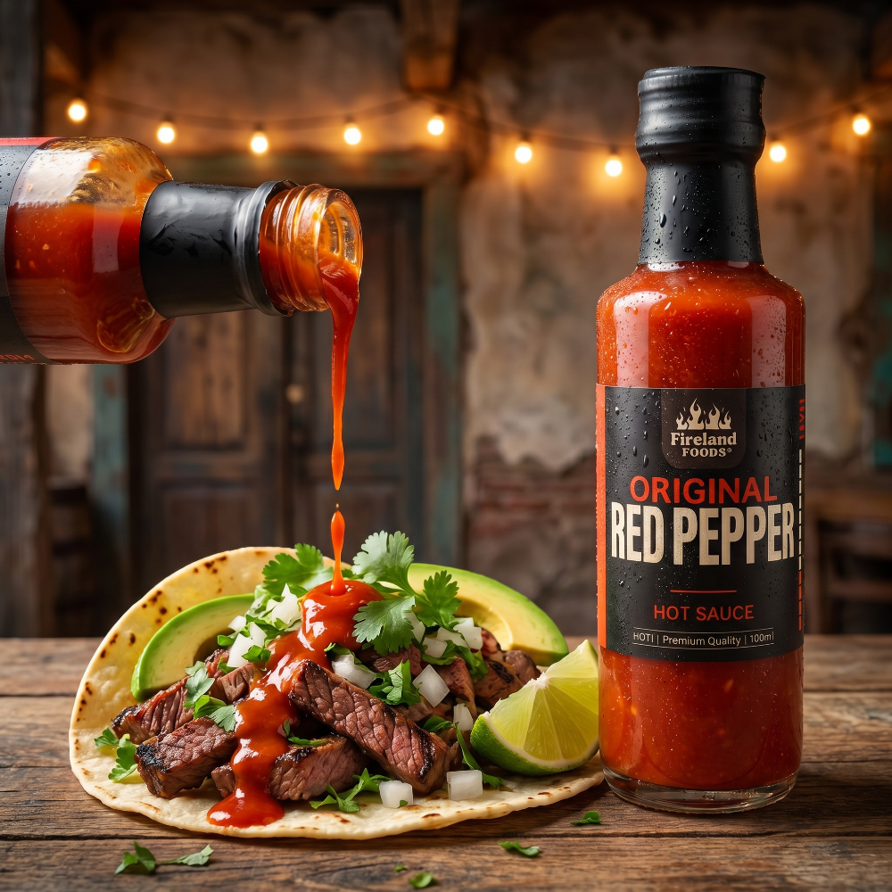 fireland-foods-red-pepper-original-hot-sauce-mittelscharf image 2