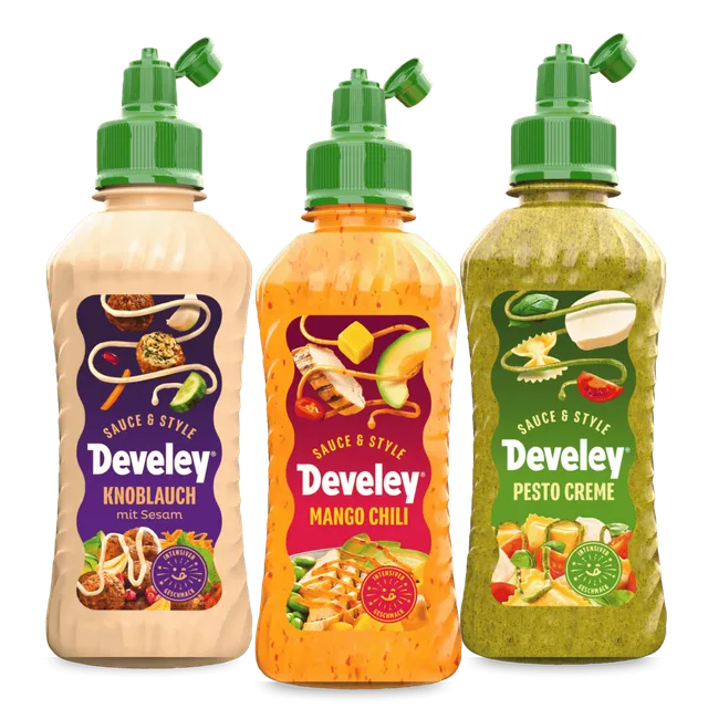 develey-sauce-style-saucen-bundle-3x-225-ml image 1