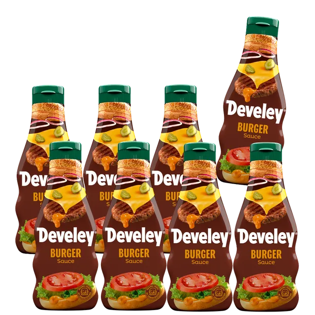 develey-burger-sauce-8x-250-ml-multipack image 1