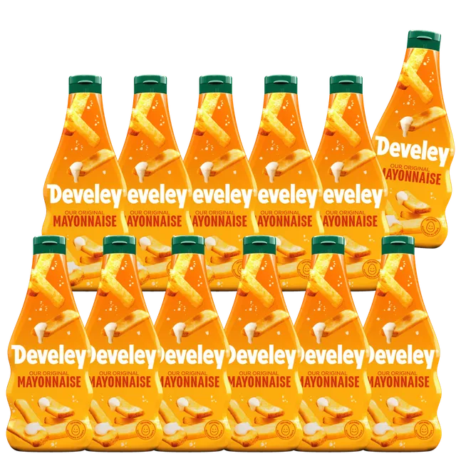 develey-unser-original-mayonnaise-12x-500-ml-flasche image 1