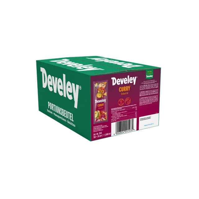 develey-curry-sauce-150x-20-ml-portionsbeutel-karton image 1